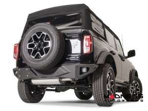 Ford Bronco Rear Bumper - Fab Fours - Vengeance 